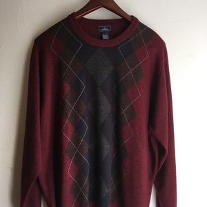 Men Dockers Argyle Sweater